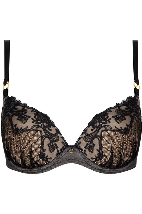 Chantelle Cabaret Sauvage Lace Push Up Bra